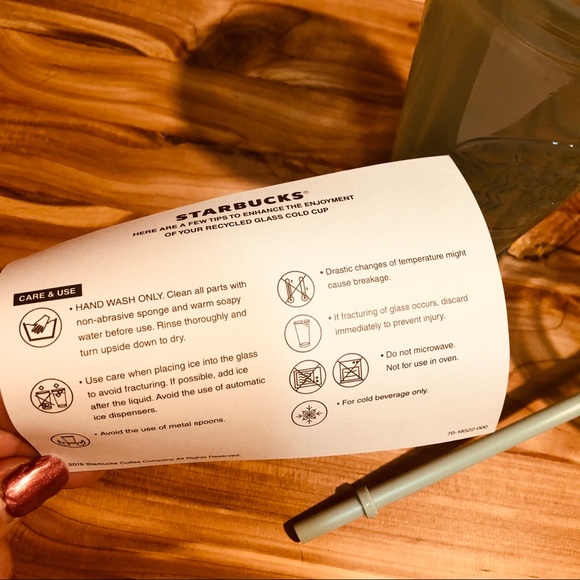 Starbucks Recycled Glass Cup 16 oz. - Picture 6 of 7